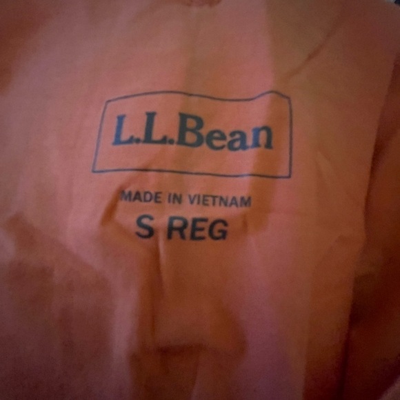 NWT ⭐️ LL Bean Beyond Soft Pleat Back Tank In Wild Salmon size S - Picture 6 of 11
